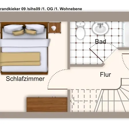 Hus Strandkieker Hus Strandkieker 09 Apartmán Schillig