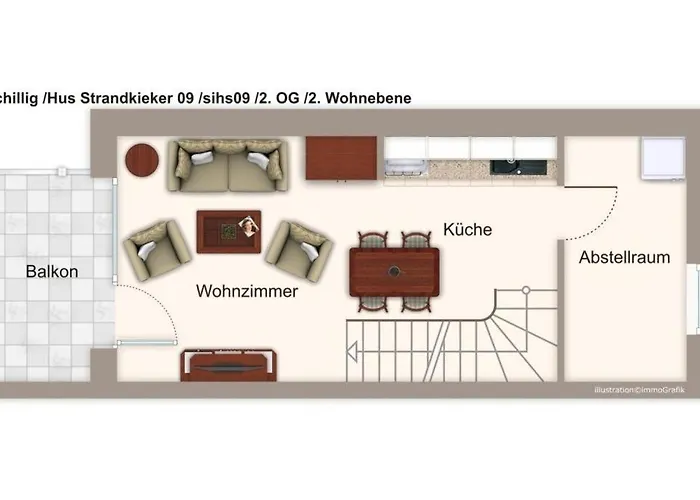 Daire Hus Strandkieker Hus Strandkieker 09